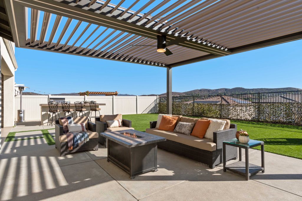 Velaro adjustable-louver pergola install — Mr. Patio Cover, Southern California