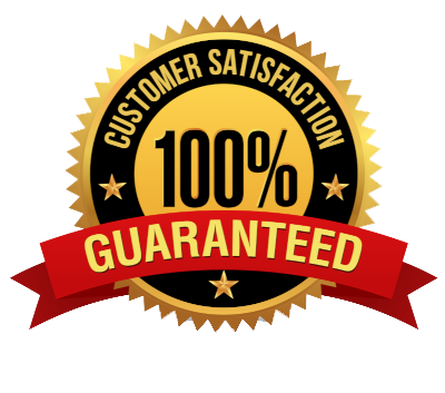 100% Satisfaction Guarantee badge