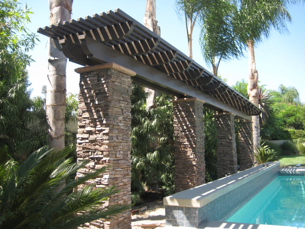 Open-lattice aluminum patio cover install — Mr. Patio Cover, Southern California