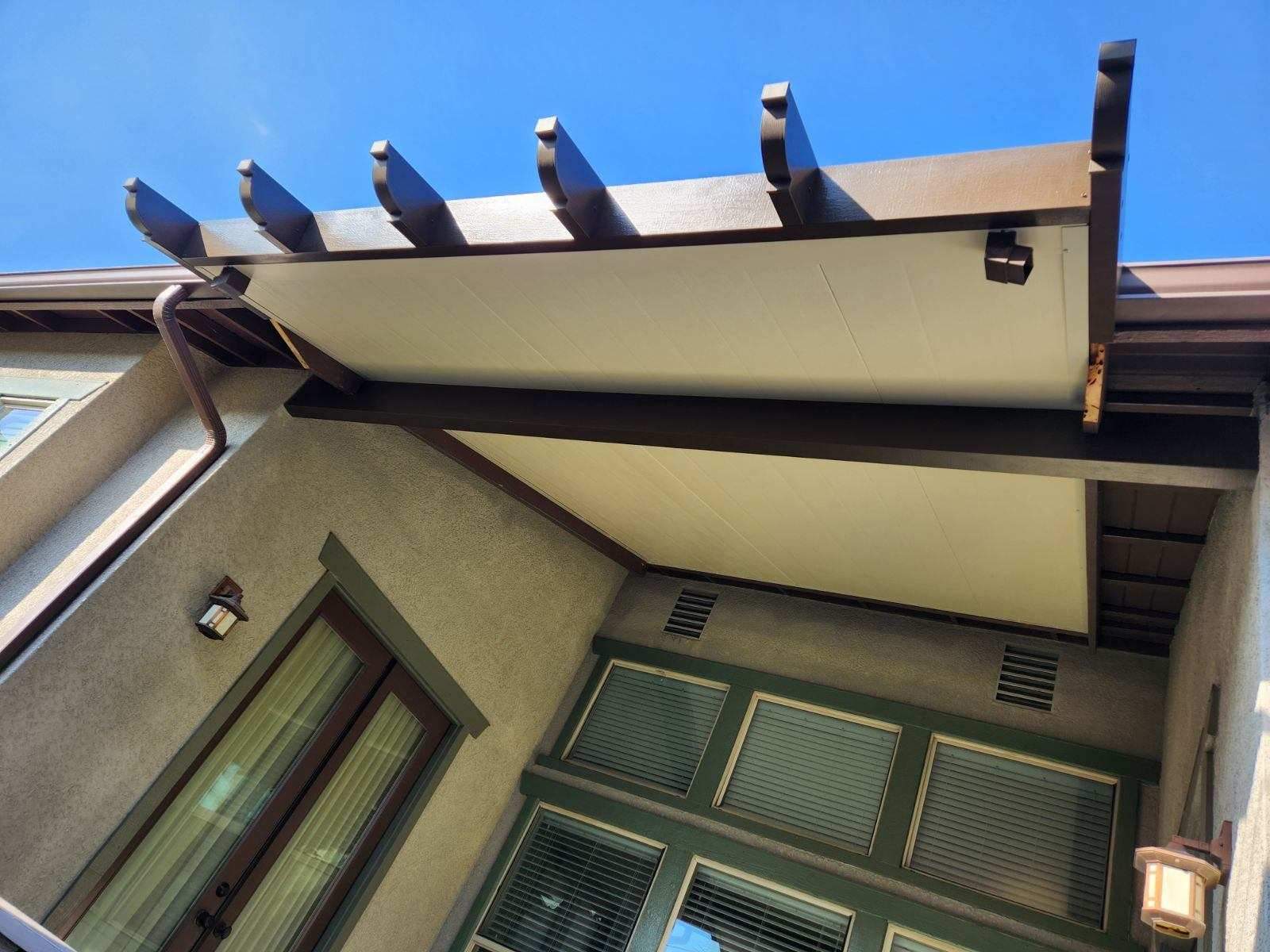 Insulated aluminum patio cover install — Mr. Patio Cover, Southern California