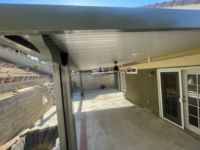 Insulated aluminum patio cover install — Mr. Patio Cover, Southern California