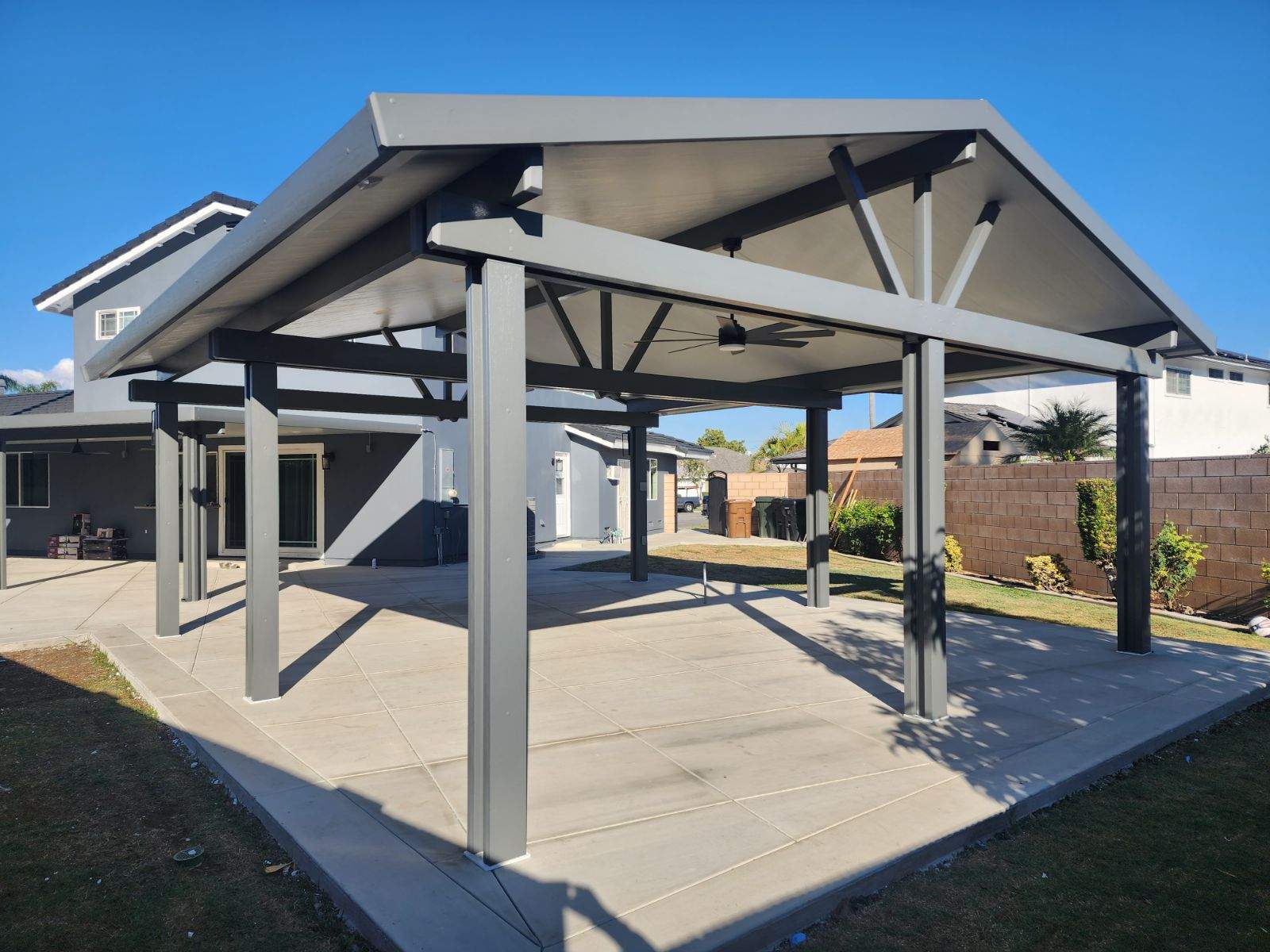 Custom specialty patio cover and outdoor living build — Mr. Patio Cover, Southern California