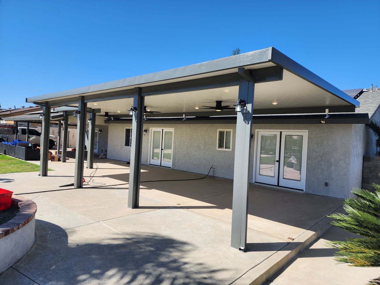 Custom specialty patio cover and outdoor living build — Mr. Patio Cover, Southern California