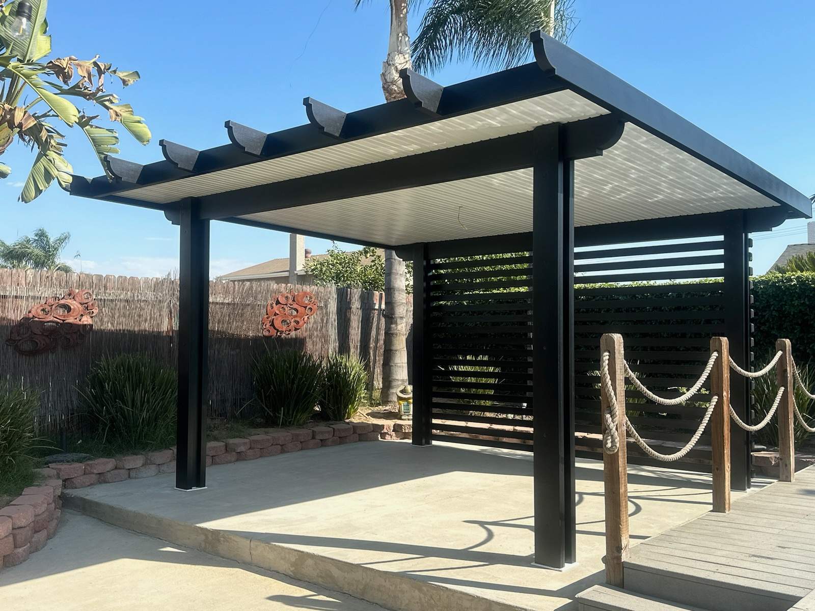Custom specialty patio cover and outdoor living build — Mr. Patio Cover, Southern California