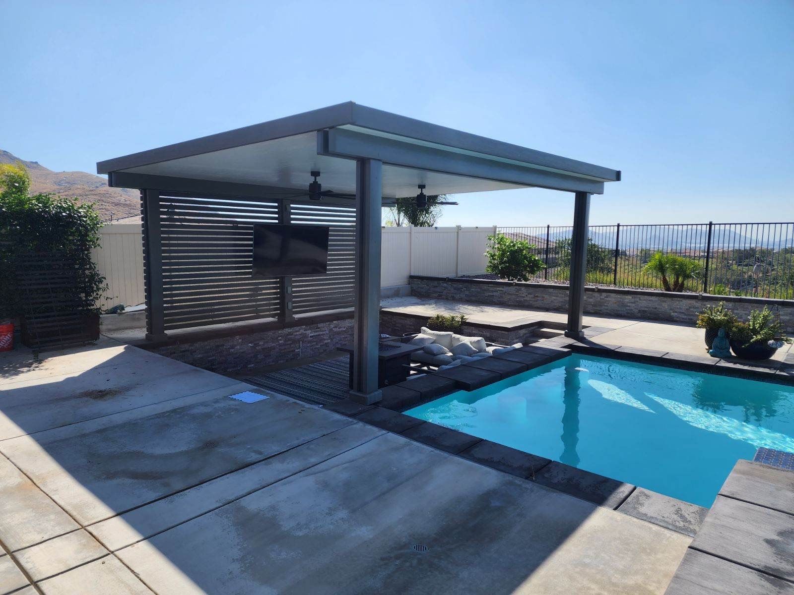 Custom specialty patio cover and outdoor living build — Mr. Patio Cover, Southern California