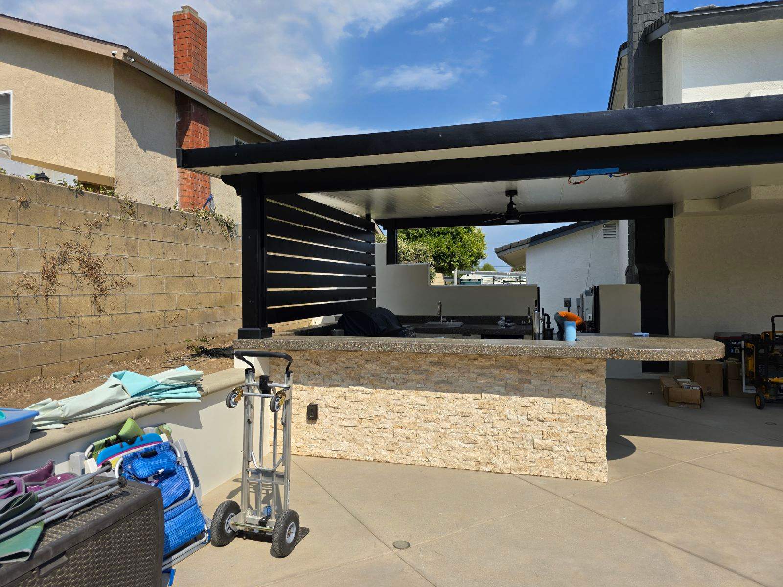 Custom specialty patio cover and outdoor living build — Mr. Patio Cover, Southern California