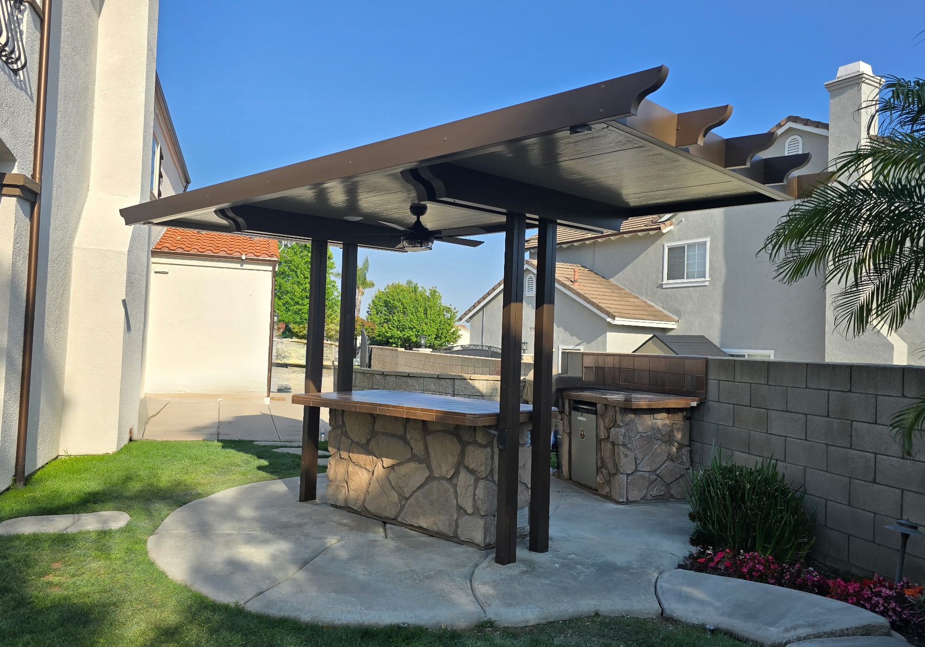 Custom specialty patio cover and outdoor living build — Mr. Patio Cover, Southern California