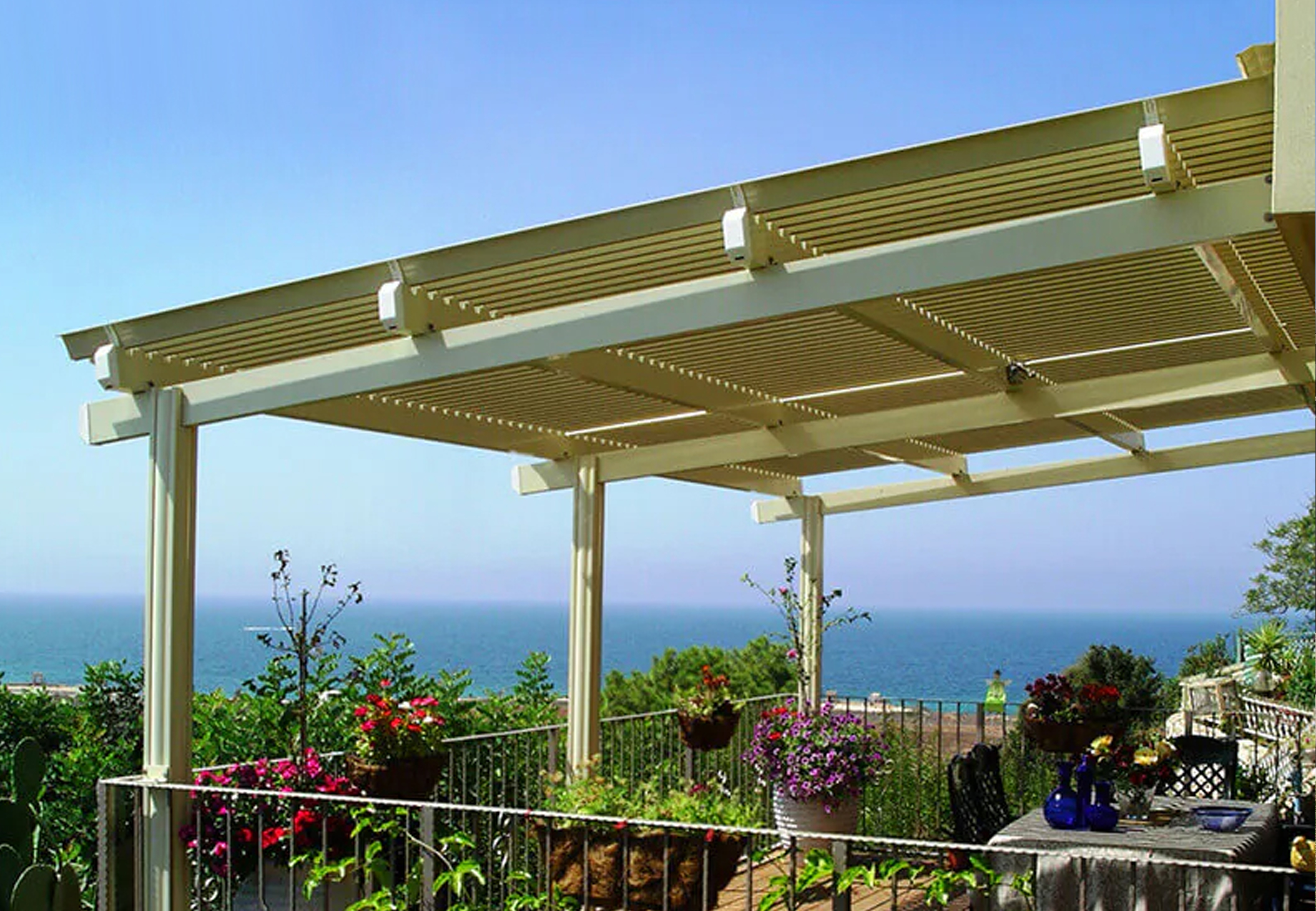 Velaro adjustable-louver pergola install — Mr. Patio Cover, Southern California