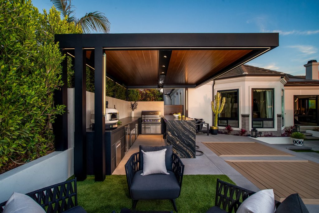 Velaro adjustable-louver pergola install — Mr. Patio Cover, Southern California