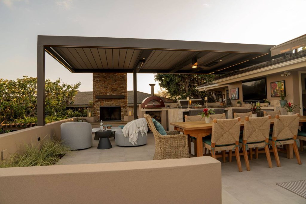 Velaro adjustable-louver pergola install — Mr. Patio Cover, Southern California