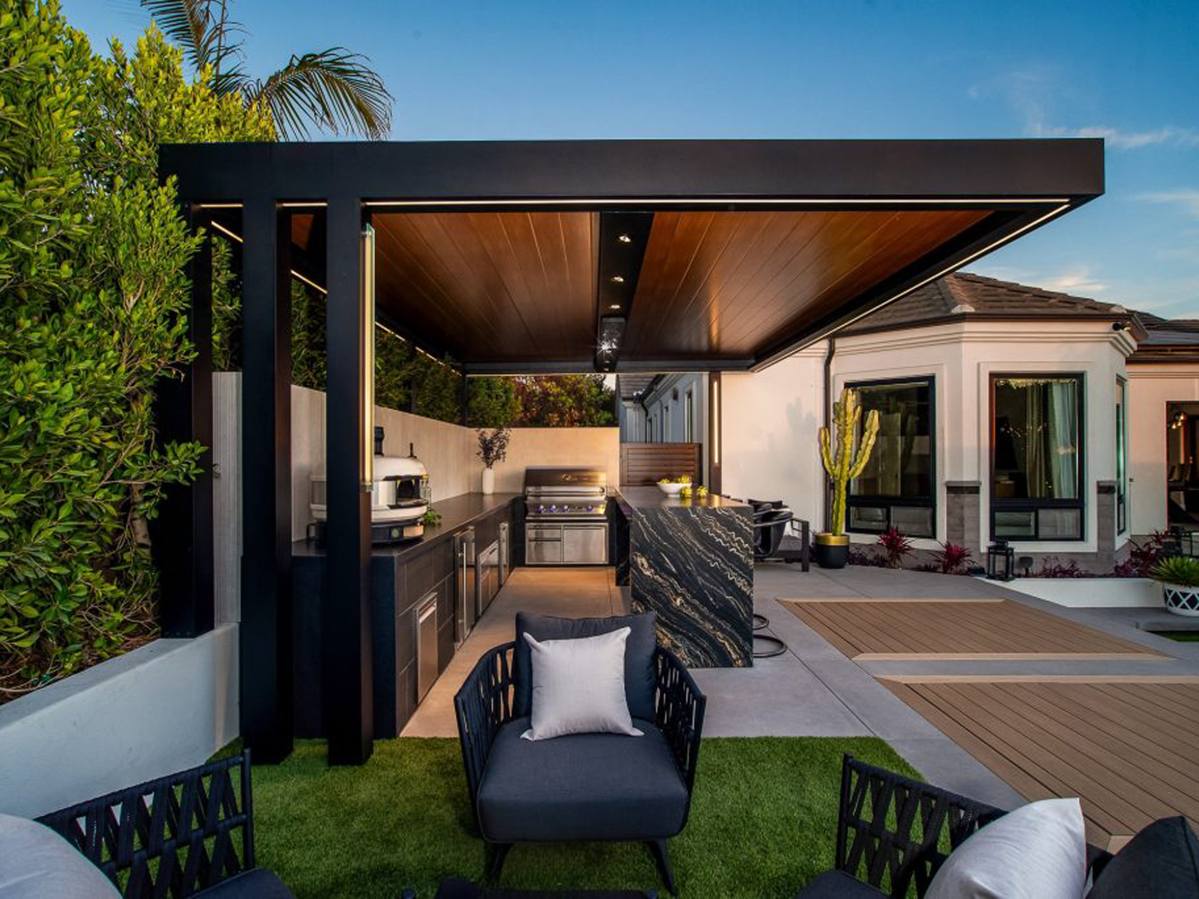 Velaro adjustable-louver pergola install — Mr. Patio Cover, Southern California