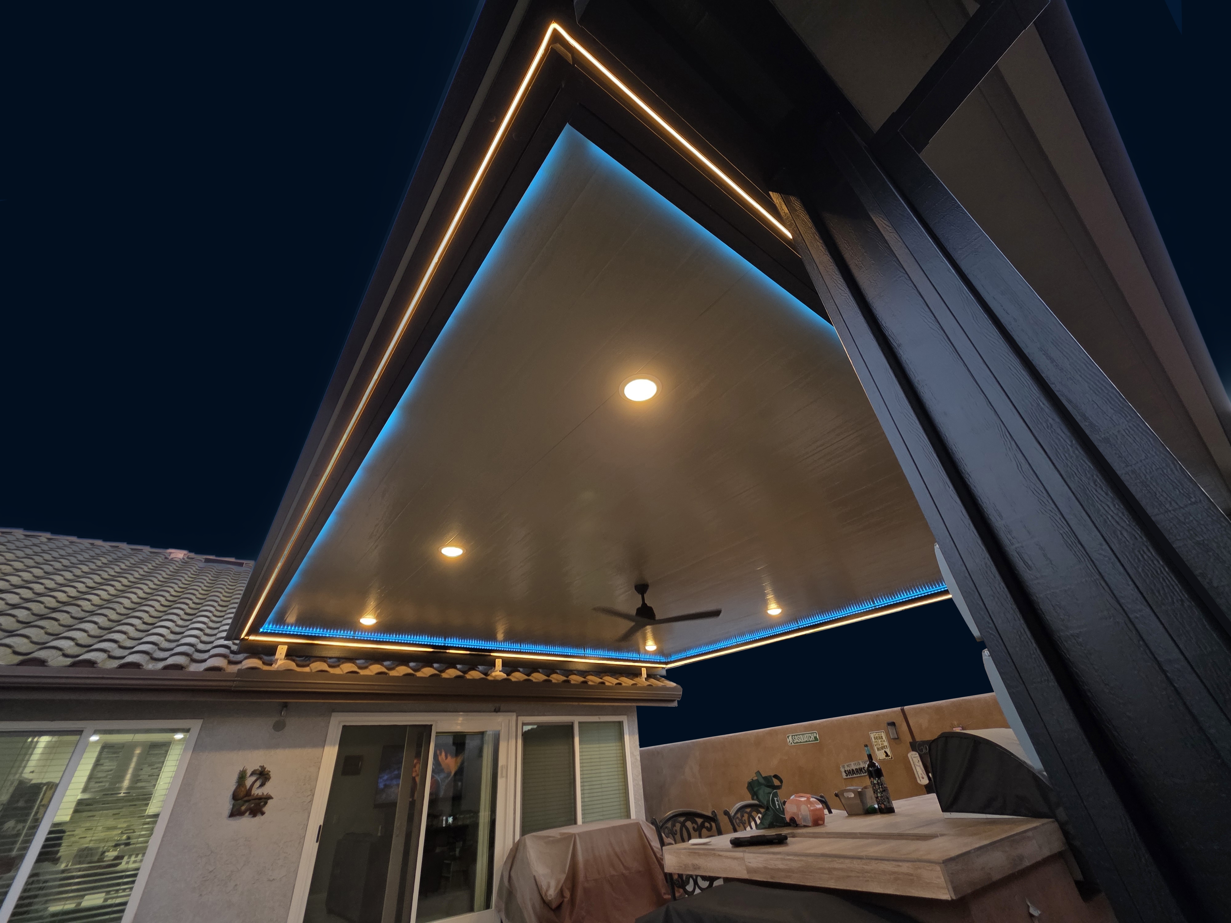 Custom specialty patio cover and outdoor living build — Mr. Patio Cover, Southern California