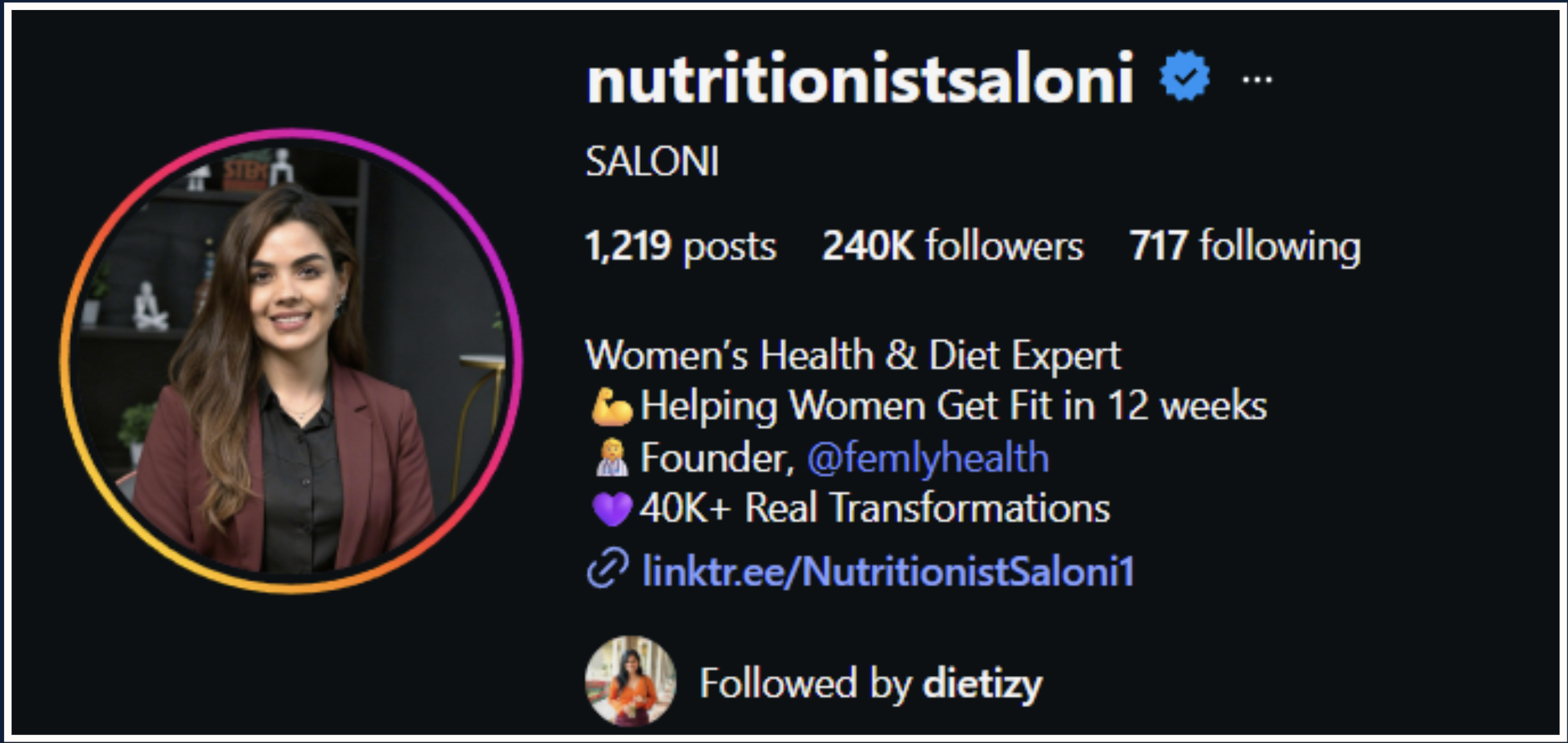 Instagram Profile 9