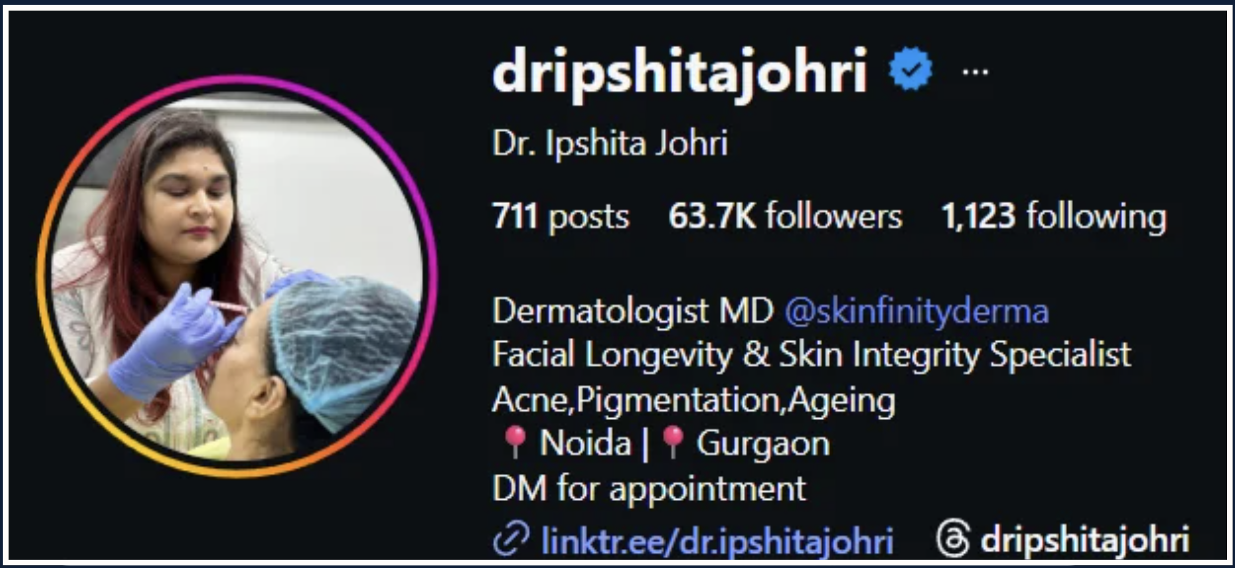 Instagram Profile 8
