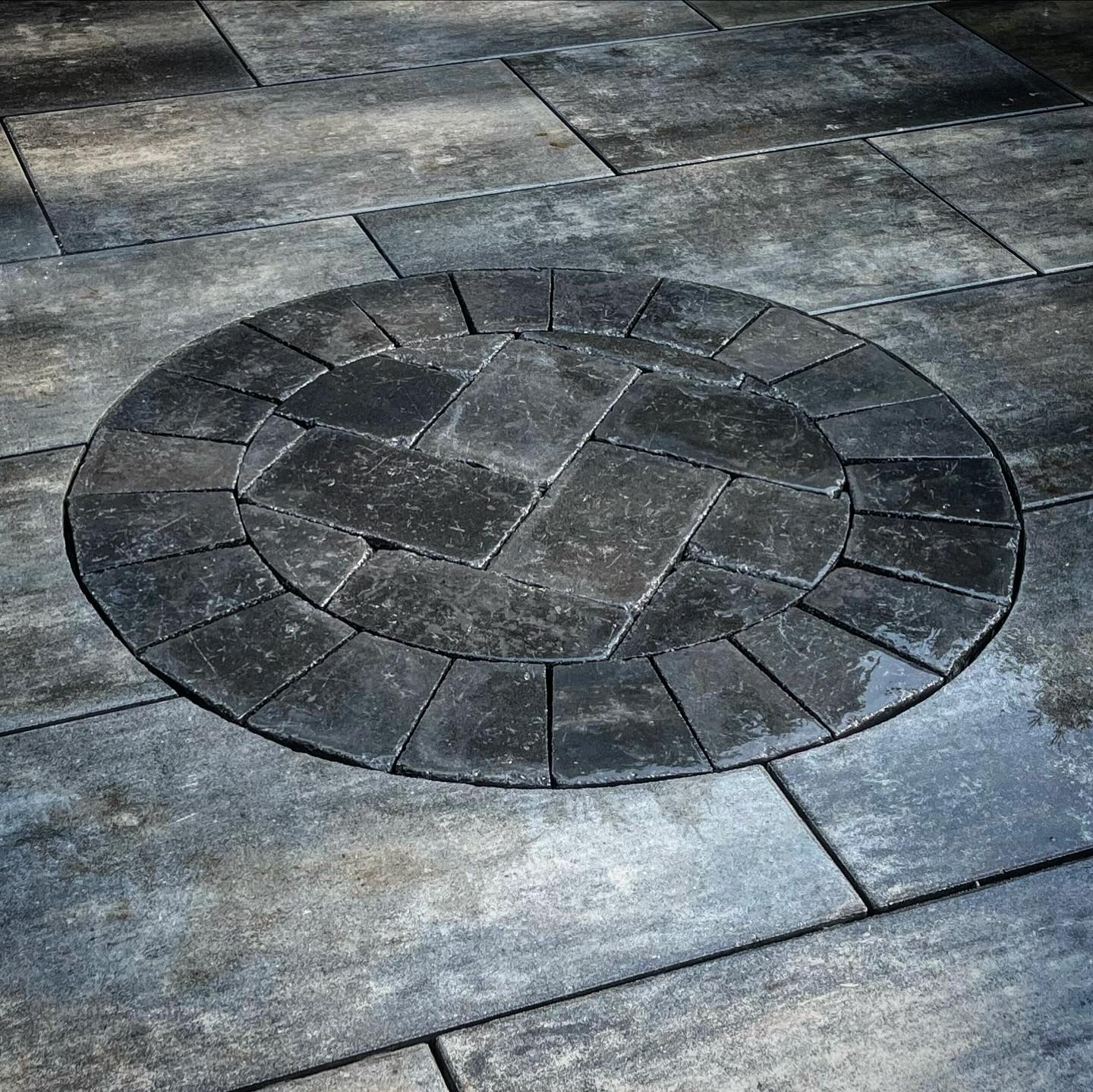 Interlock driveway