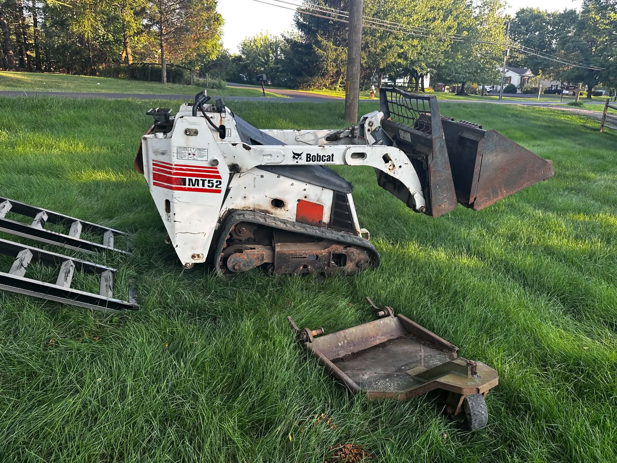 Mini skid steer and mini excavator equipment rental at On Point Trailer Rentals near Doylestown, PA