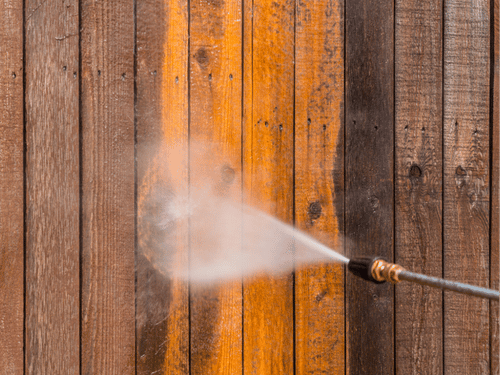 Cypress Fence Cleaning