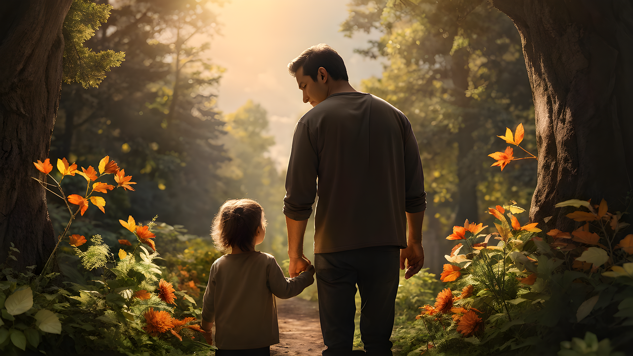 dad-walking-with-child