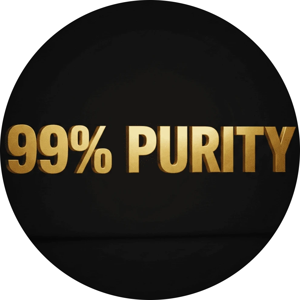 Purity verified quality badge
