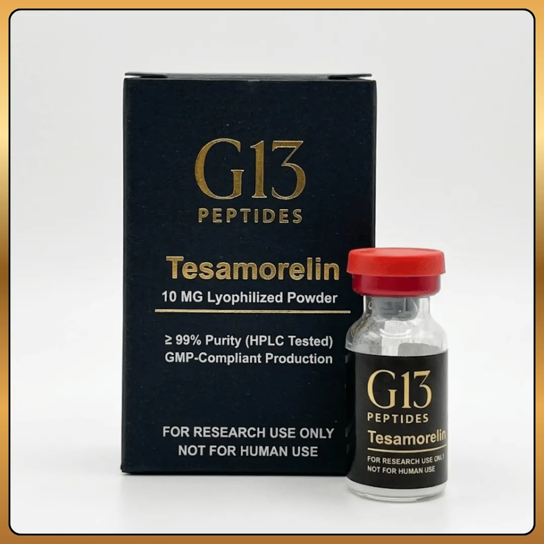 Tesamorelin research material