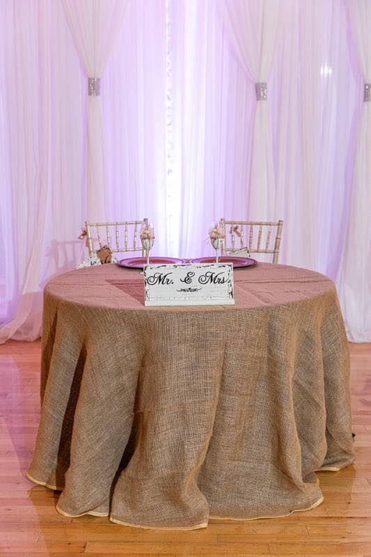 winning ideas for your wedding, winning wedding ideas, wedding ideas,  brian kelm, brian kelm productions, brian kelm wedding mc, brian kelm wedding planner, brian kelm master wedding event planner, sweethearts table, wedding sweethearts table, couple sweethearts table