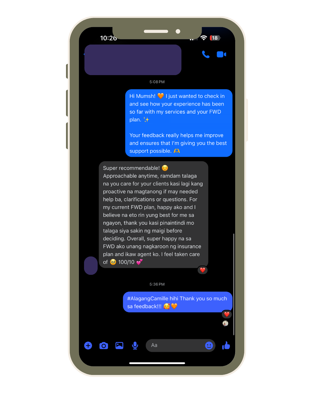 Client testimonial — IT Professional