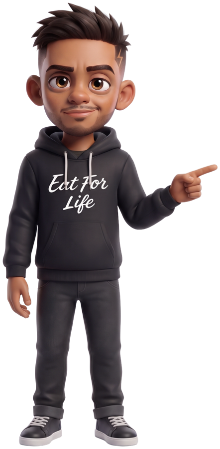Malik pointing at the calendar