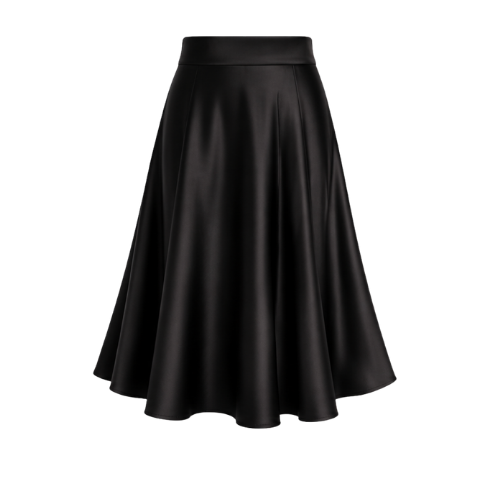 Aya in black silk