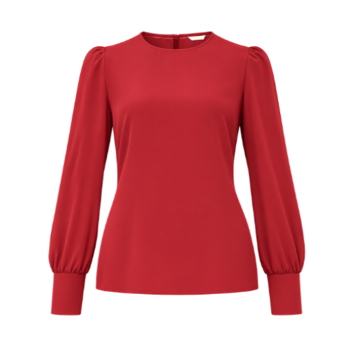Lillie in red, front