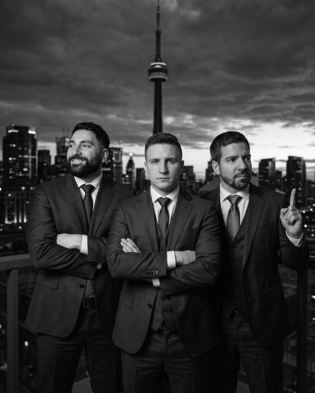 Joe, Archie and Victor, co-founders of BrickByBrick