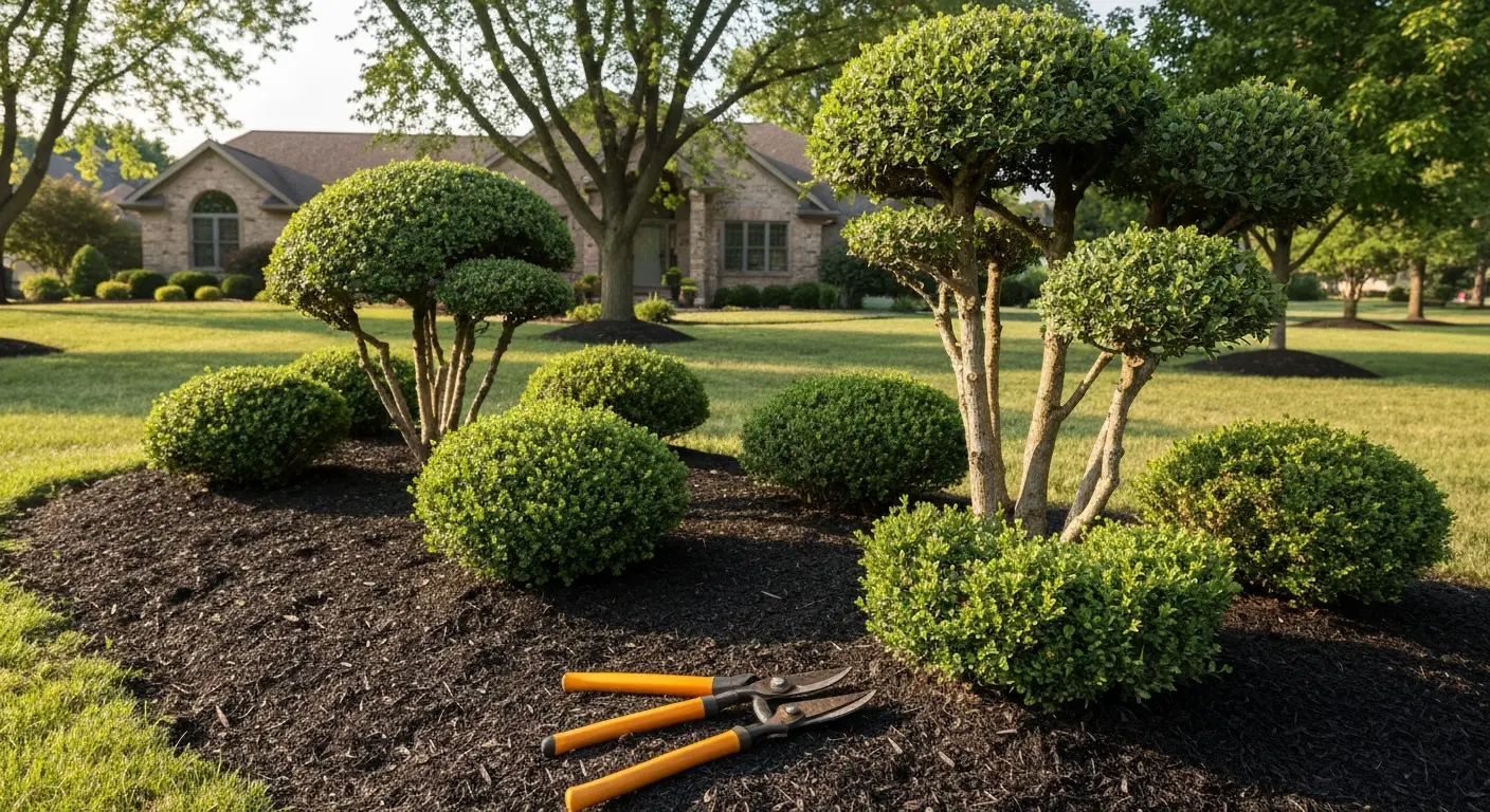 Shrub and perennial pruning