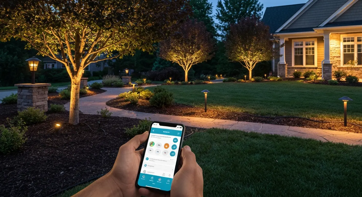 Smart lighting control