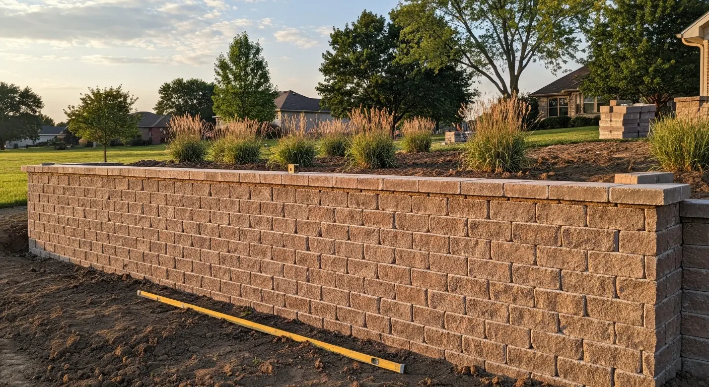 Retaining wall project