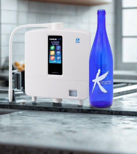 Ionizador K8 y botella Kangen