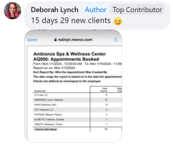 Client win