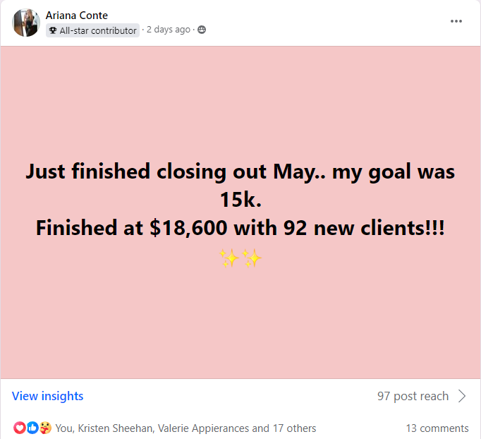 Client win