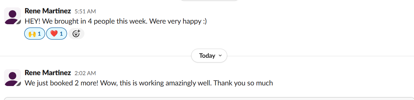 Client win