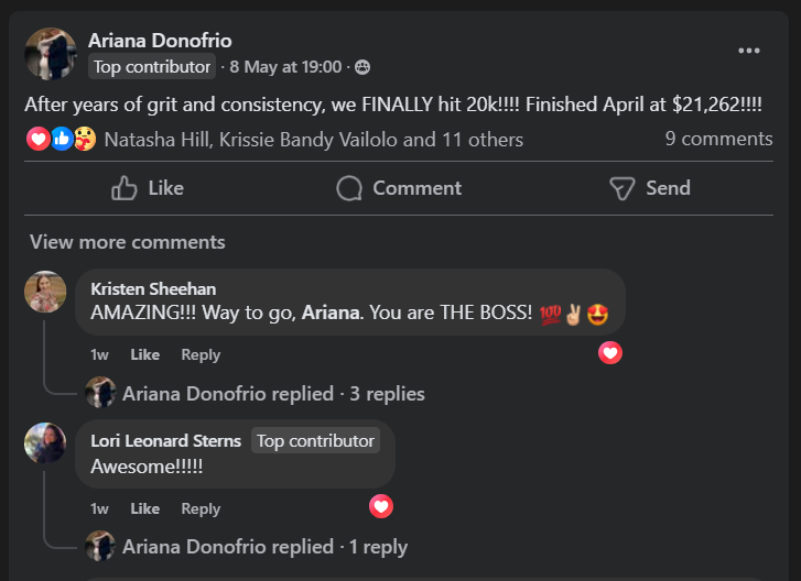Client win