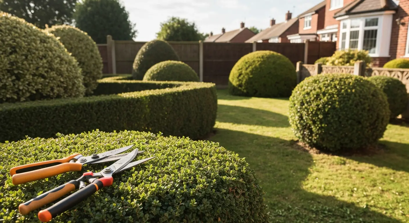Shrub trimming service