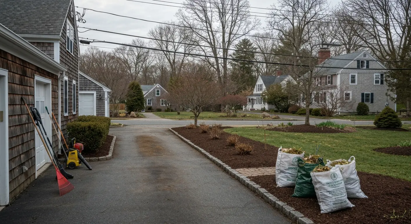 Spring cleanup service
