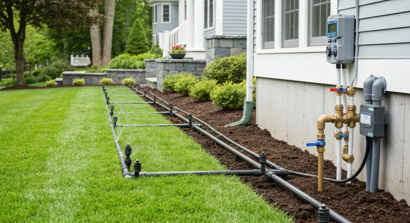 Irrigation system installation