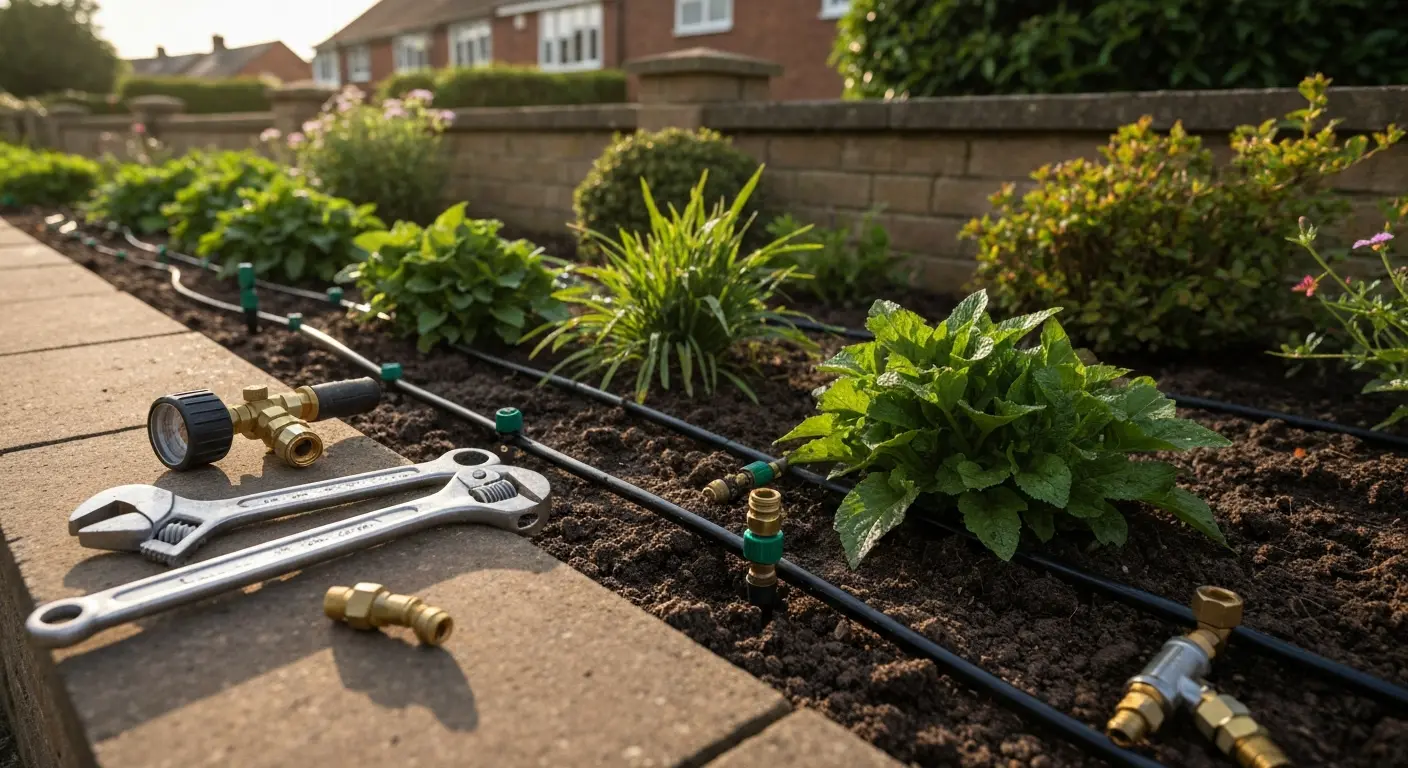 Irrigation repair work