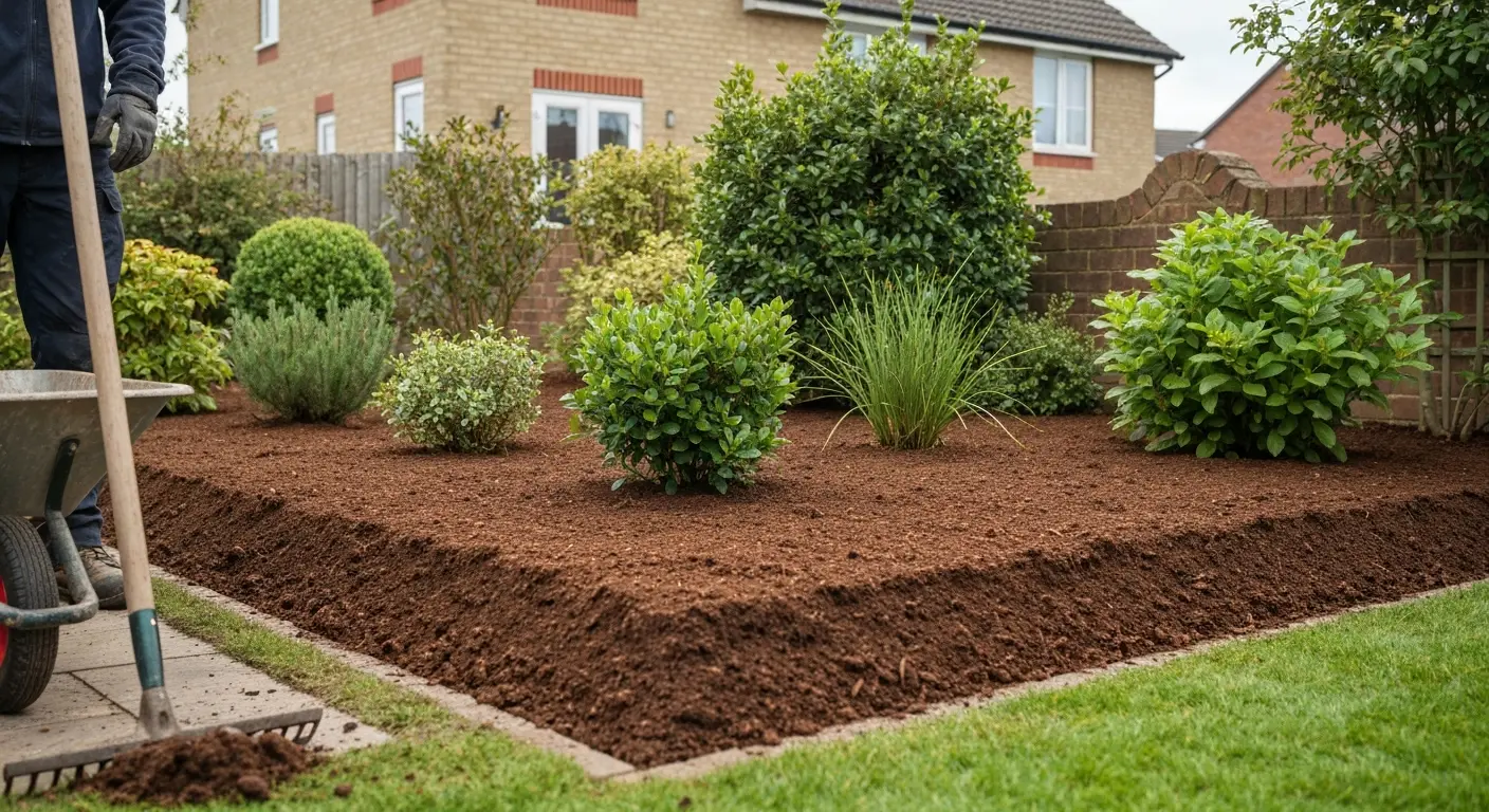 Mulch bed renovation