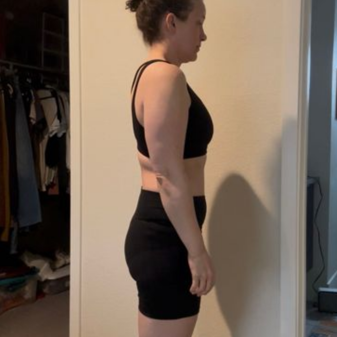 Lauren after transformation