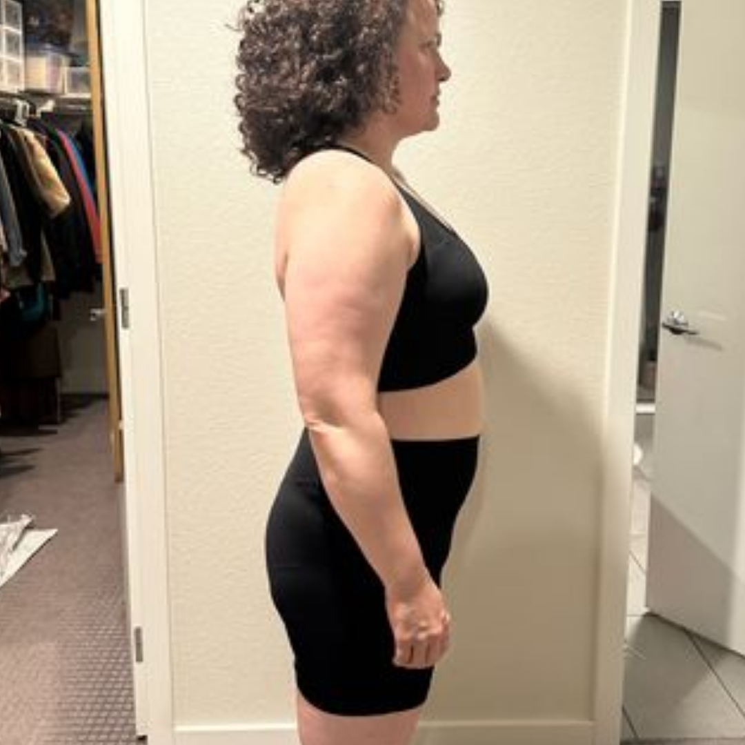 Lauren before transformation