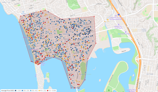 Hyper-Local Comp Set Map