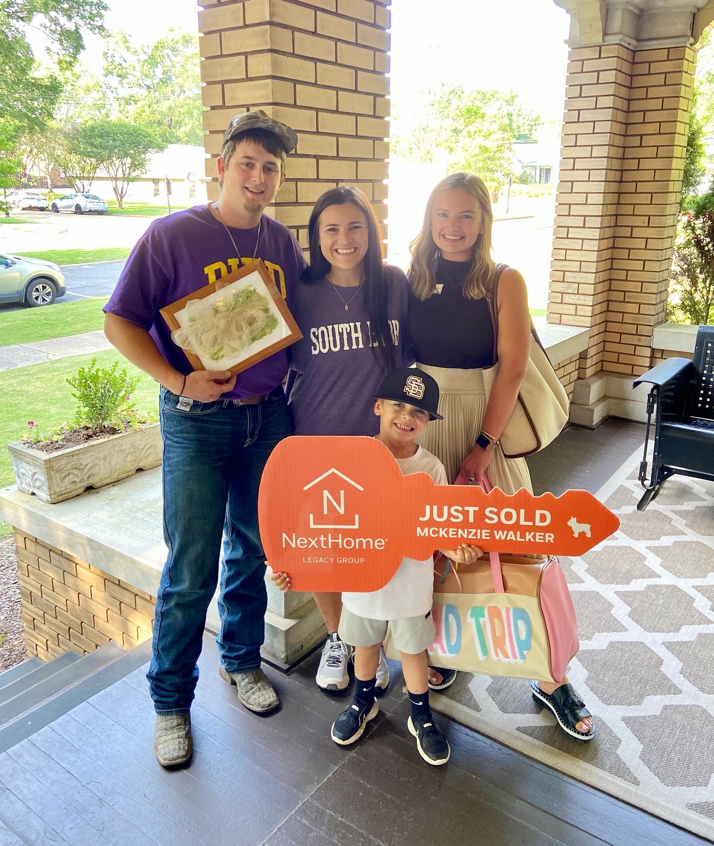 McKenzie with clients
