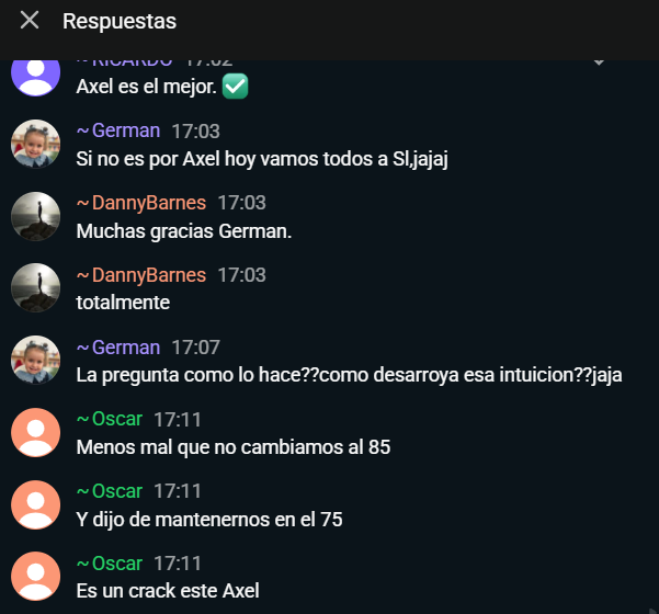 Mensaje alumno
