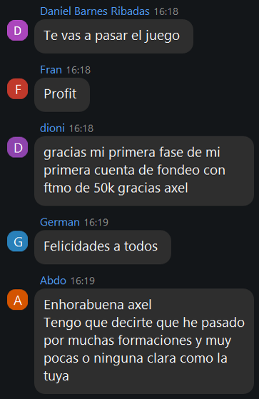Mensaje alumno