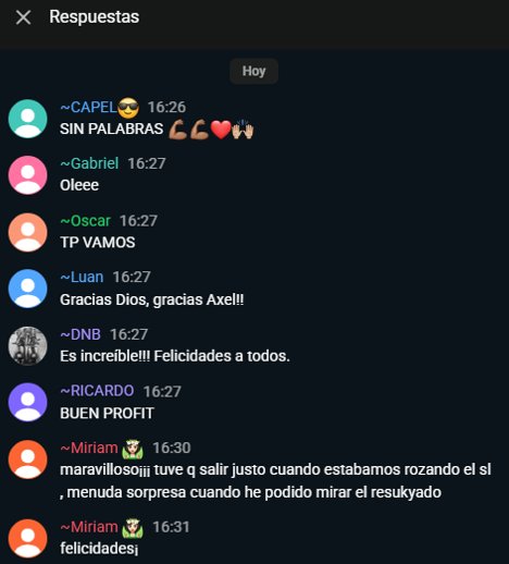 Mensaje alumno